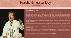 Desktop Screenshot of nirmalyadhrupad.org